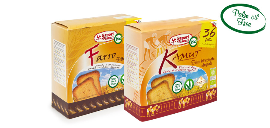 Biscottate Integrali al Kamut o al Farro