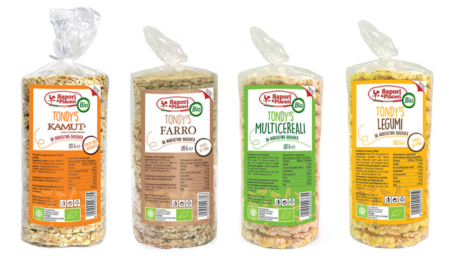 TONDY’S al Kamut, Farro, Multicereali e Legumi
