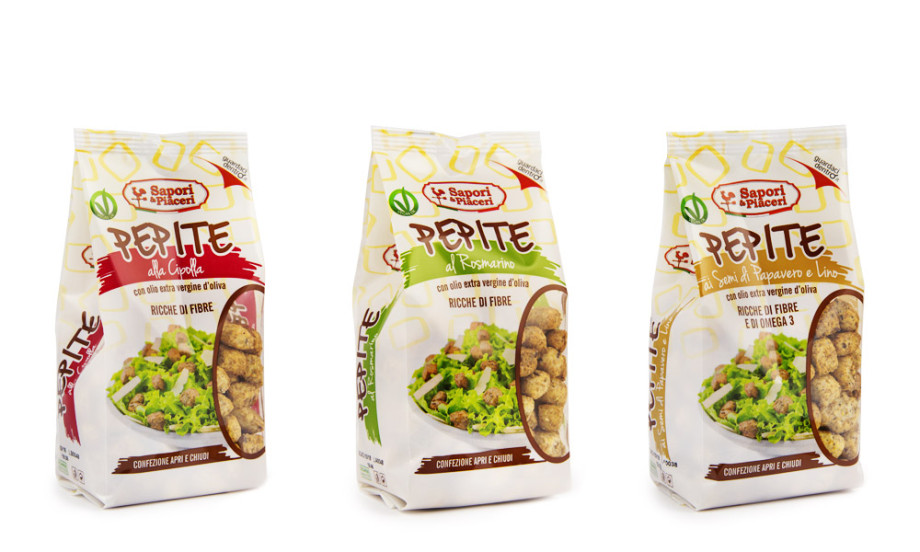 Pepite alla cipolla, al rosmarino e ai semi di papavero e lino