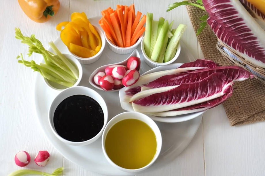 Ricetta pinzimonio classico e allo yogurt