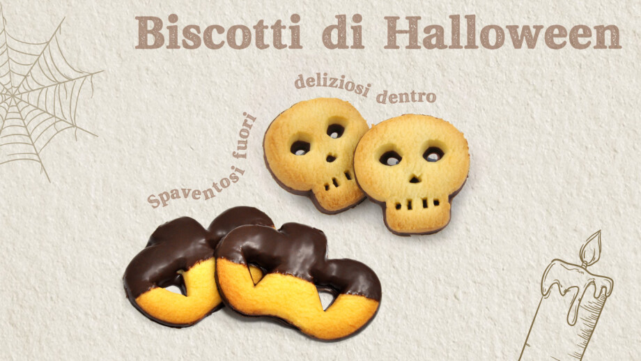 Biscotti di Halloween: spaventosi fuori, deliziosi dentro!